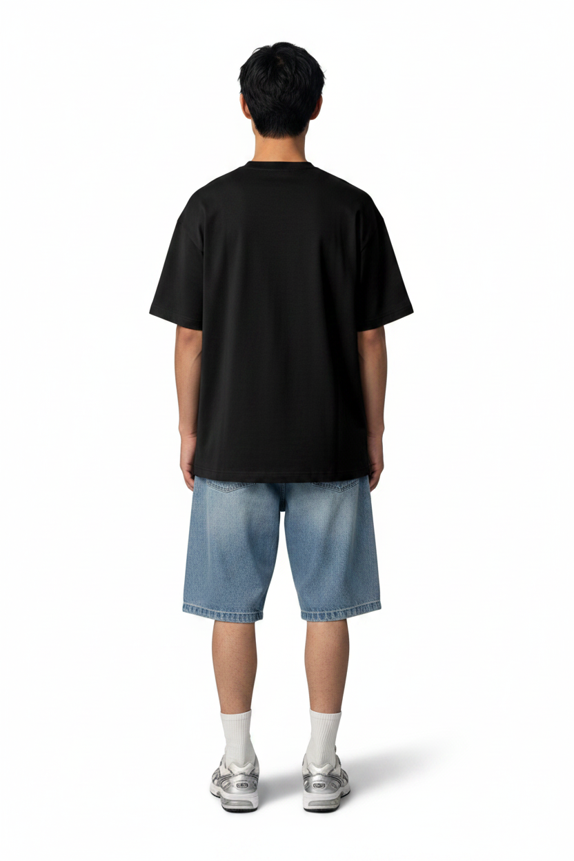 OVERSIZED BLACK BASIC