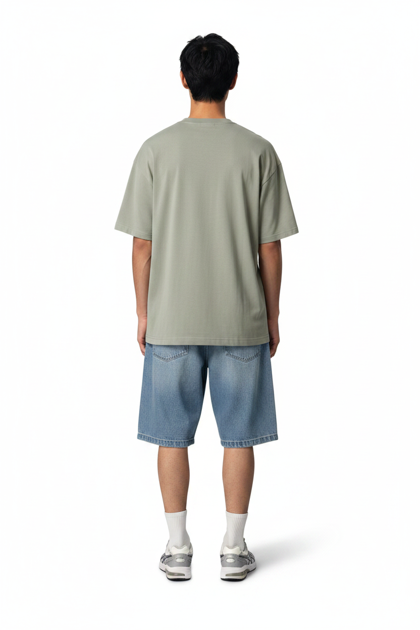 OVERSIZED GREEN BASIC