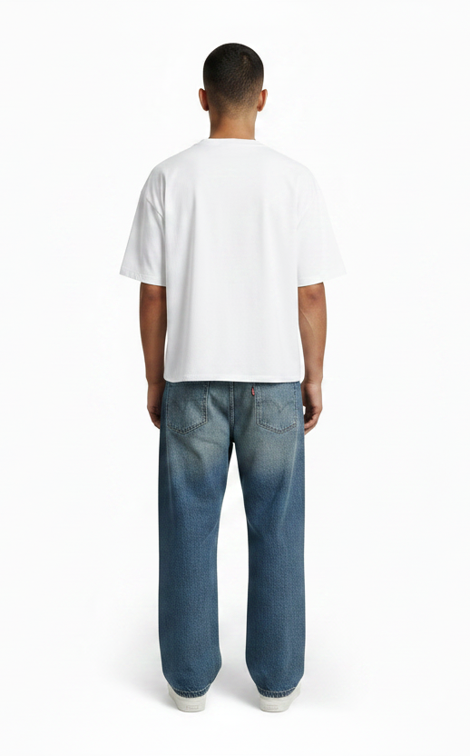 BOXY FIT WHITE BASIC