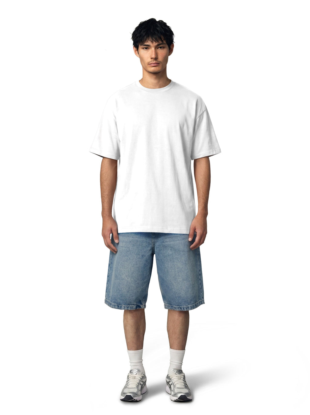 OVERSIZED WHITE BASIC