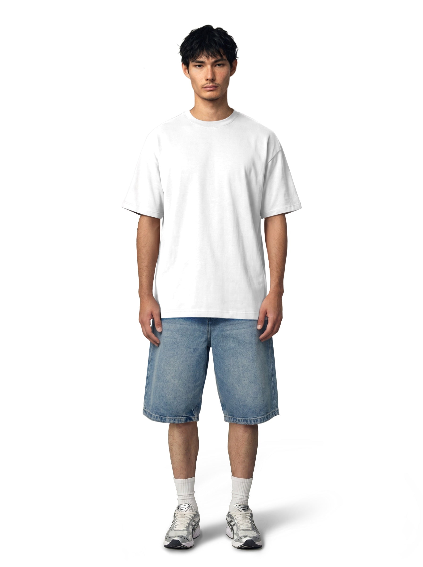 OVERSIZED WHITE BASIC